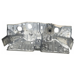 Automotive front wall panel welding assembly